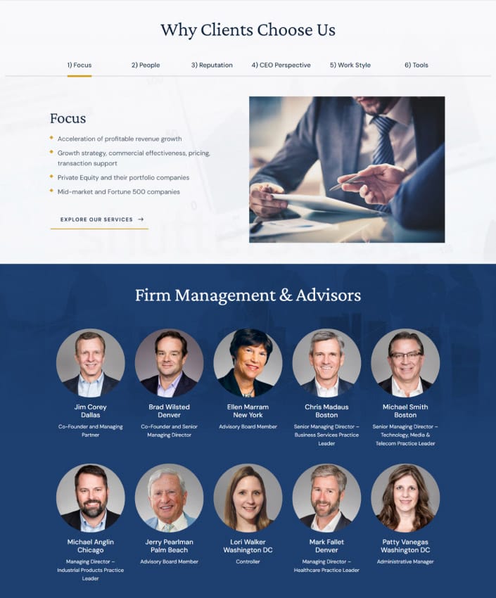 Blue Ridge Partners portfolio screenshot