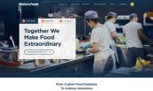 Ventura Foods full web design image