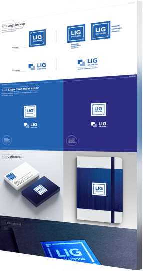 LIG Insurance logo design